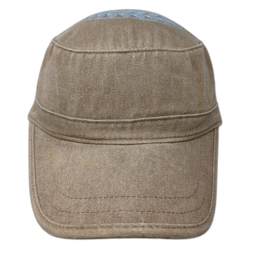 Authentic Pigment Army Cap Brown One Size Aragorn's Studio Tortola BVI Eye Hat